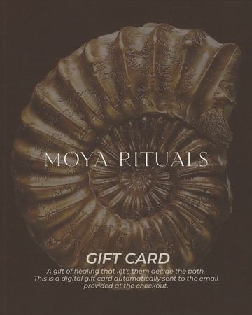 Gift Card - Moya Rituals digital gift card for healing practices and self-care.
